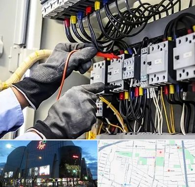 برقکار ساختمان در بلوار اباذر