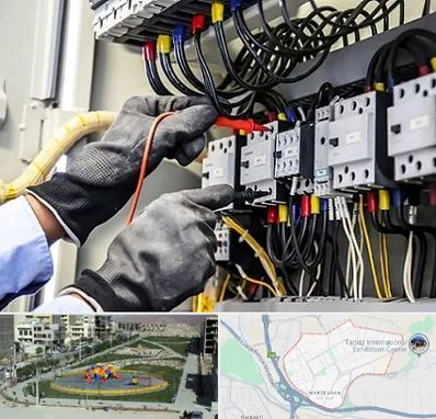 برقکار ساختمان در مرزداران تبریز