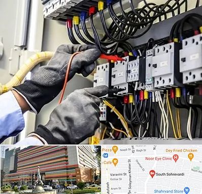 برقکار ساختمان در سهروردی