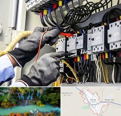 برقکار ساختمان در دورود