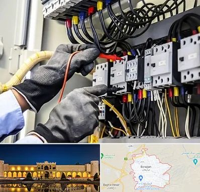 برقکار ساختمان در برازجان