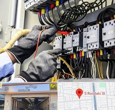 برقکار ساختمان در رودکی
