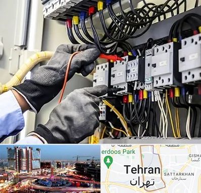 برقکار ساختمان در صادقیه