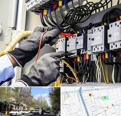 برقکار ساختمان در کوی فیروز تبریز