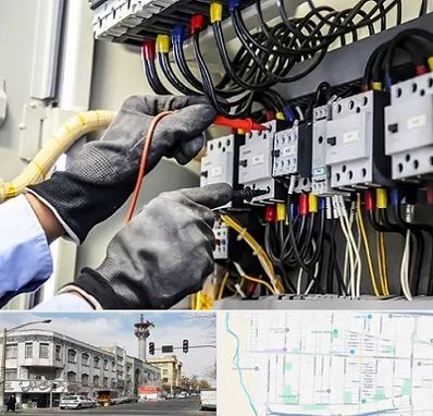 برقکار ساختمان در 17شهریور