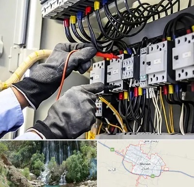 برقکار ساختمان در شیروان