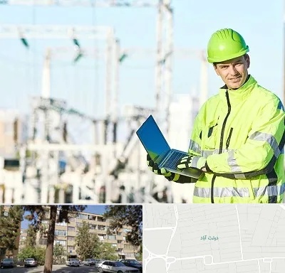 برقکار صنعتی در دولت آباد