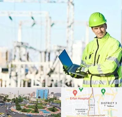 برقکار صنعتی در ونک