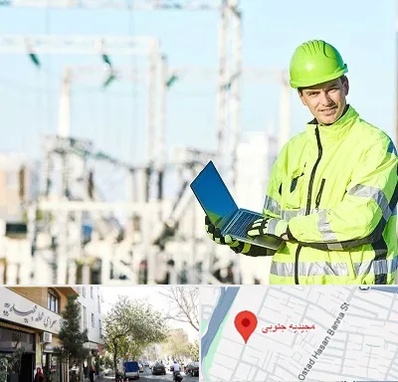 برقکار صنعتی در مجیدیه جنوبی