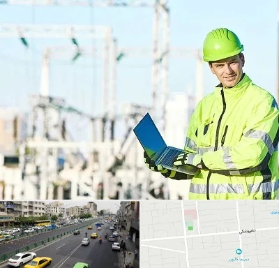 برقکار صنعتی در خیابان دامپزشکی