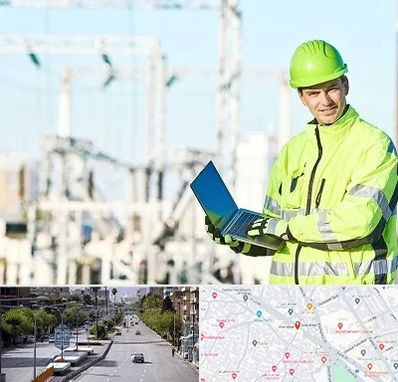 برقکار صنعتی در خیابان زند شیراز