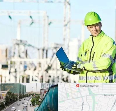 برقکار صنعتی در بلوار فرحزادی