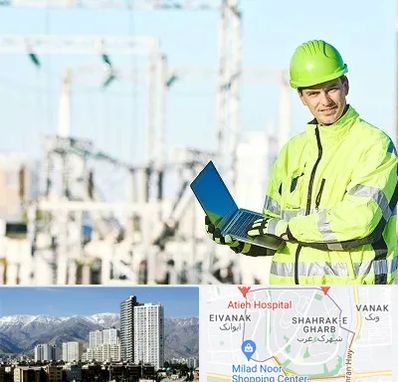 برقکار صنعتی در شهرک غرب