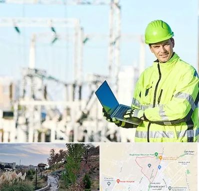 برقکار صنعتی در باغستان کرج