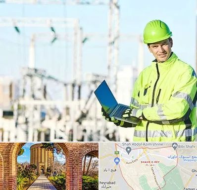 برقکار صنعتی در شهر ری