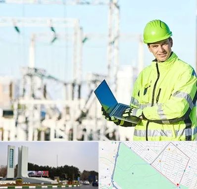 برقکار صنعتی در بلوار فلسیطین مشهد