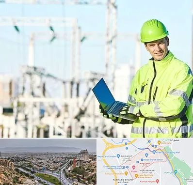 برقکار صنعتی در معالی آباد شیراز