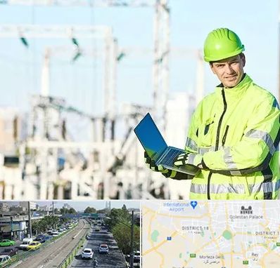 برقکار صنعتی در جنوب تهران