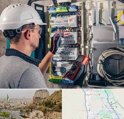 برقکار سیار در فرهنگ شهر شیراز