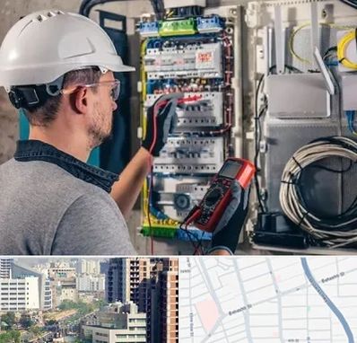 برقکار سیار در خیابان بهشتی