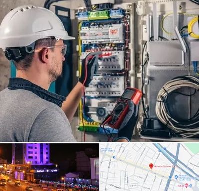 برقکار سیار در آبرسان تبریز