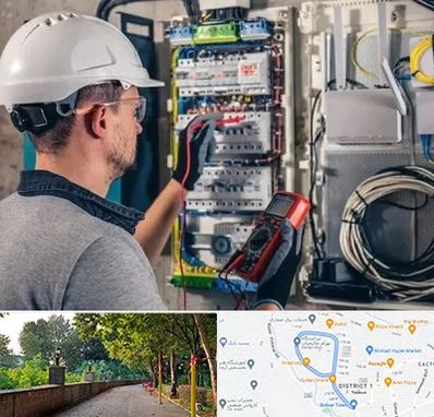 برقکار سیار در بلوار گیلان رشت