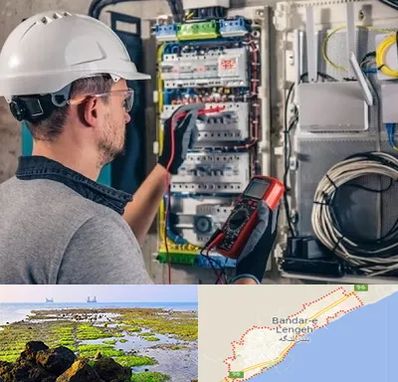 برقکار سیار در بندرلنگه