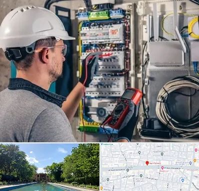 برقکار سیار در هشت بهشت اصفهان