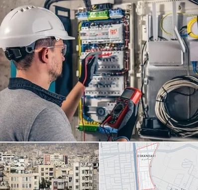 برقکار سیار در اسکندری