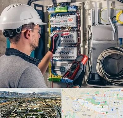 برقکار سیار در منطقه 21 تهران