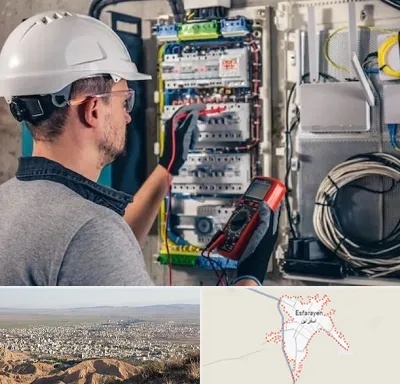 برقکار سیار در اسفراین