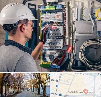 برقکار سیار در تربیت تبریز