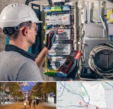 برقکار سیار در ولیعصر ارومیه