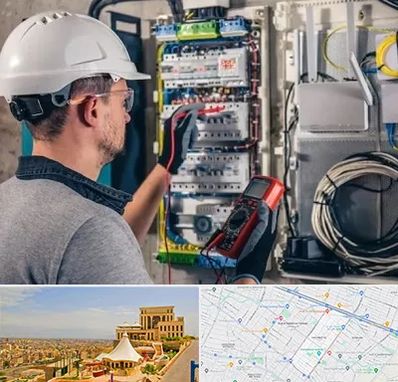 برقکار سیار در هاشمیه مشهد