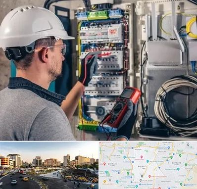 برقکار سیار در منطقه 7 تهران