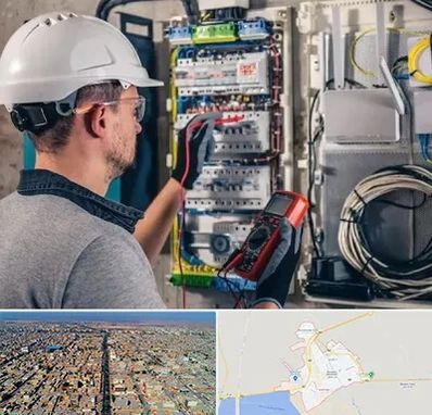 برقکار سیار در بندر ماهشهر