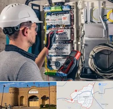 برقکار سیار در ایرانشهر