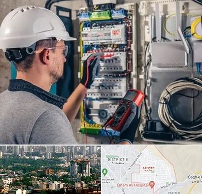 برقکار سیار در عظیمیه کرج