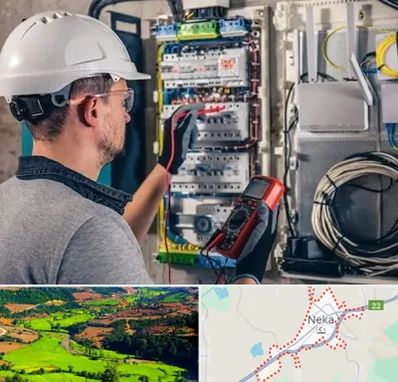 برقکار سیار در نکا