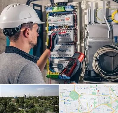 برقکار سیار در منطقه 16 تهران