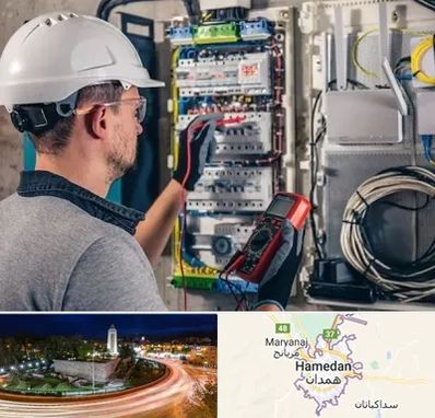 برقکار سیار در همدان