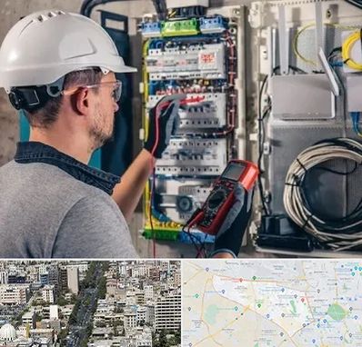 برقکار سیار در منطقه 18 تهران