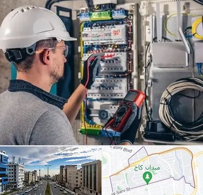 برقکار سیار در سعادت آباد