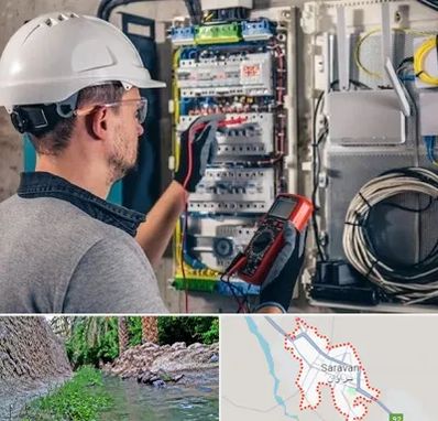 برقکار سیار در سراوان