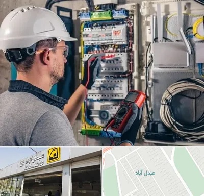 برقکار سیار در عبدل آباد