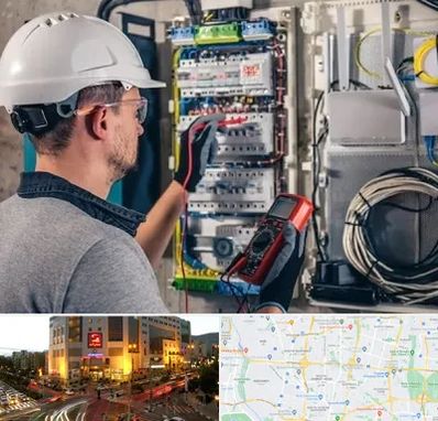 برقکار سیار در جنت آباد تهران