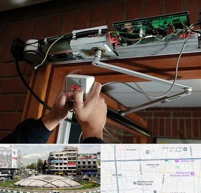 تعمیر درب برقی در مرکز تهران