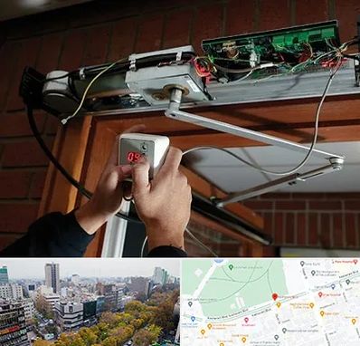 تعمیر درب برقی در بلوار کشاورز