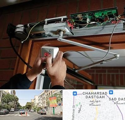 تعمیر درب برقی در چهارصد دستگاه