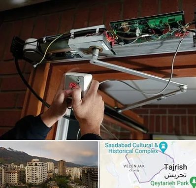 تعمیر درب برقی در زعفرانیه